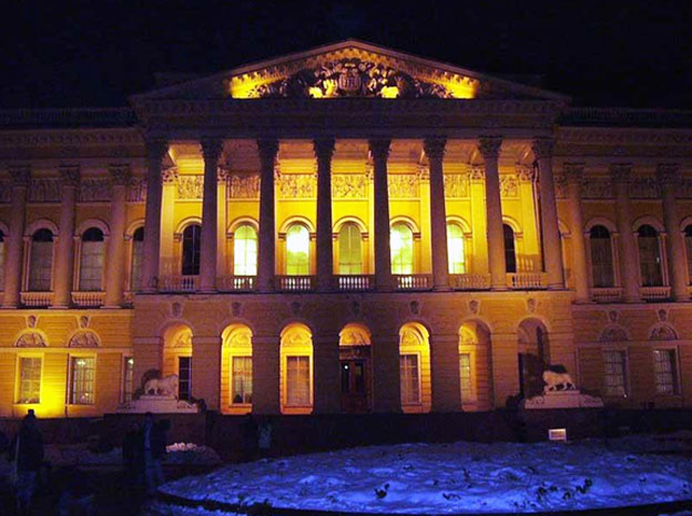 cultura da Rússia - o Museu Russo Estatal em São Petersburgo