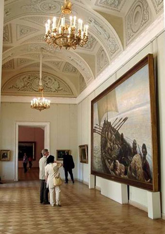 cultura da Rússia - o Museu Russo Estatal em São Petesburgo