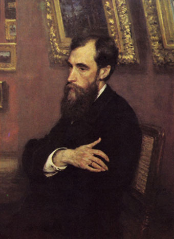cultura da Rússia - Pavel Mikhailovich Tretyakov, o fundador da Galeria Tretyakov no Moscou