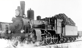 locomotiva a vapor russa, 1892 - história das ferrovias da Rússia