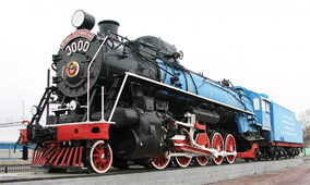 locomotiva a vapor russa, 1924 - história das ferrovias da Rússia
