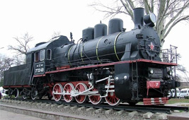 locomotiva a vapor de carga russa, 1912 - história das ferrovias da Rússia