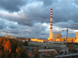 usina nuclear de Leningrado - Rússia