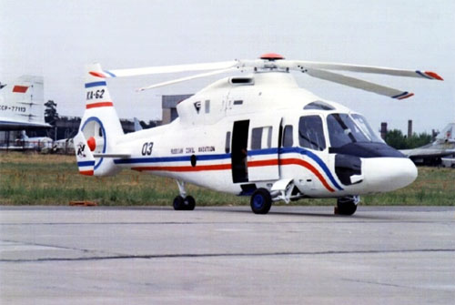 helicópteros da Rússia - o helicóptero KA-62