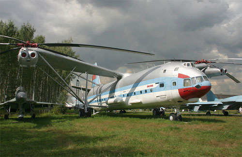 helicópteros da Rússia - o helicóptero MI (МИ)-12