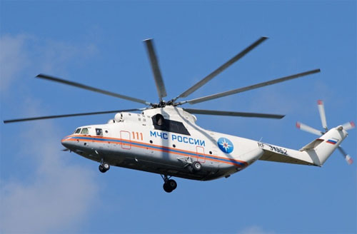 helicópteros da Rússia - o helicóptero MI (МИ)-26