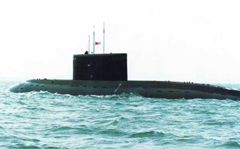 frota do submerso da Rússia - submarinos russos - classe 677