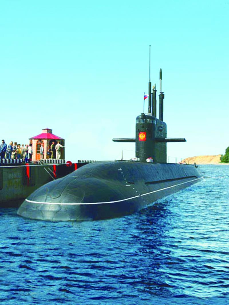 marinha da Rússia - submarino russo