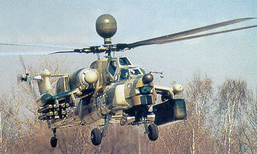 força aérea da Rússia - helicóptero de combate russo Mi-28