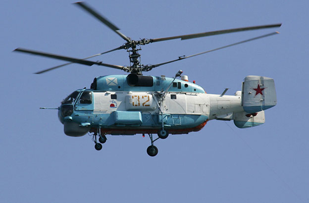 força aérea da Rússia - helicóptero de transporte multiuso russo Ka-27