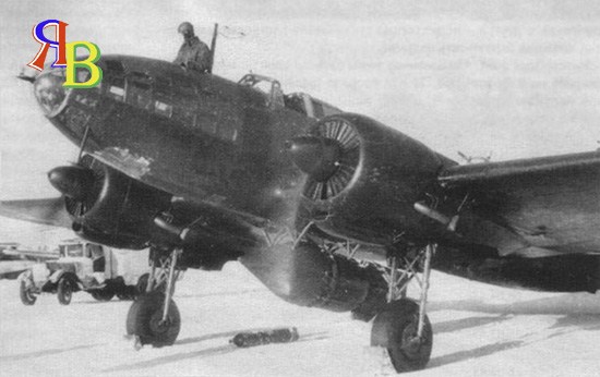 história da aviação da Rússia - o bombardeiro russo IL-4