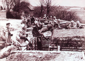 trincheiras da Primeira Guerra Mundial