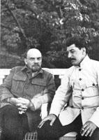 Vladimir Lênin e Josef Stalin