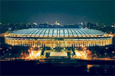 estádio Lujniki, construído para os Jogos Olímpicos de Moscou