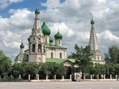 mosteiro de Santo Transfiguração (Spaso-Preobrajenskiy) em Yaroslavl