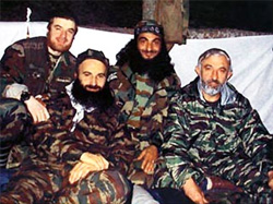 história da Rússia moderna - os líderes dos separatistas chechenos
