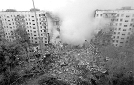 história da Rússia moderna - explosões de casas residenciais em Volgodonsk