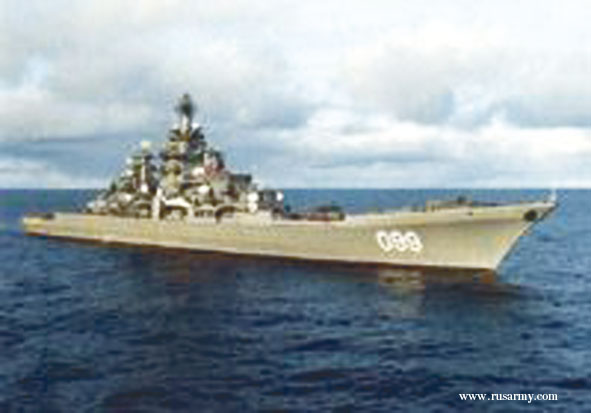 marinha da Rússia - cruzadores atomicos russos