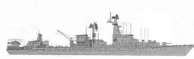 frota de superfície da Rússia - cruzadores russos