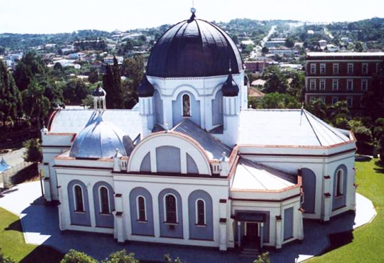 cultura russa no Brasil - igreja ortodoxa na cidade de Prudentopolis