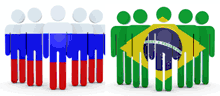 as relações entre a Rússia e o Brasil
