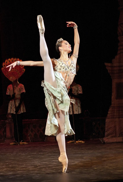 cultura da Rússia - balé La Bayadère no Teatro Bolshoi (Grande) em Moscou