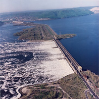hidrelétrica do Volga - os rios da rússia