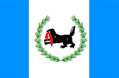 bandeira da região de Irkutsk