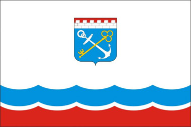 bandeira da região de Leningrado