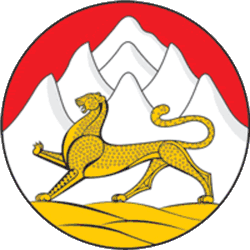 brasão da República da Ossétia do Norte-Alânia - Rússia
