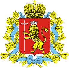 brasão da Região de Vladimir - Rússia