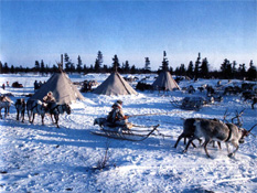 povo indigeno - distrito autônomo de Chukotka - Rússia