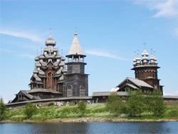 museu na ilha de Kizhi - República da Carélia - Rússia