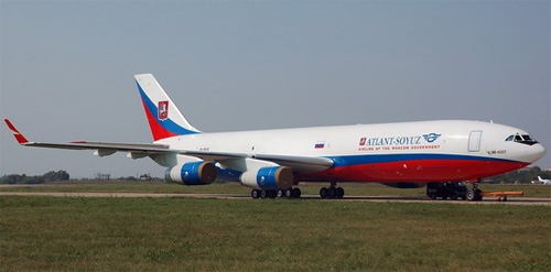 aeronaves civis da Rússia - o avião de passageiros il 96