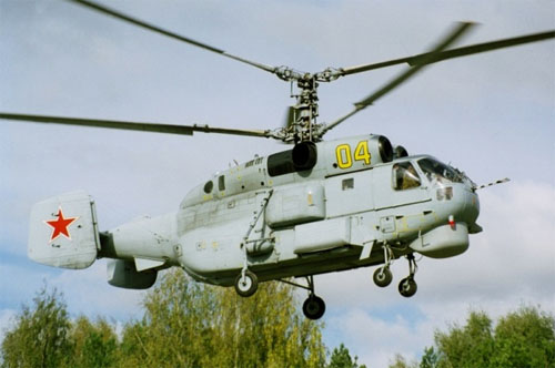 helicópteros da Rússia - o helicóptero KA-28
