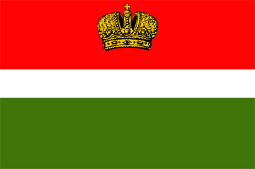 bandeira da Região de Kaluga - Rússia